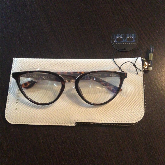 Quay Rumors tortoise blue light 💡 glasses - Picture 2 of 3